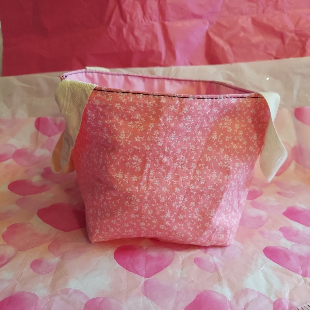 Pink basket / bag